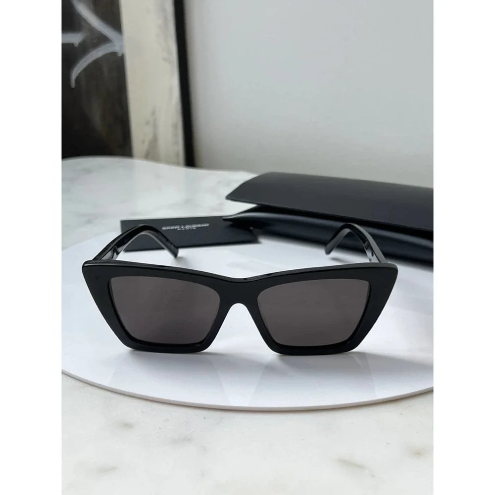 Saint Laurent Chic Black Sunglasses - Picture 8 of 10